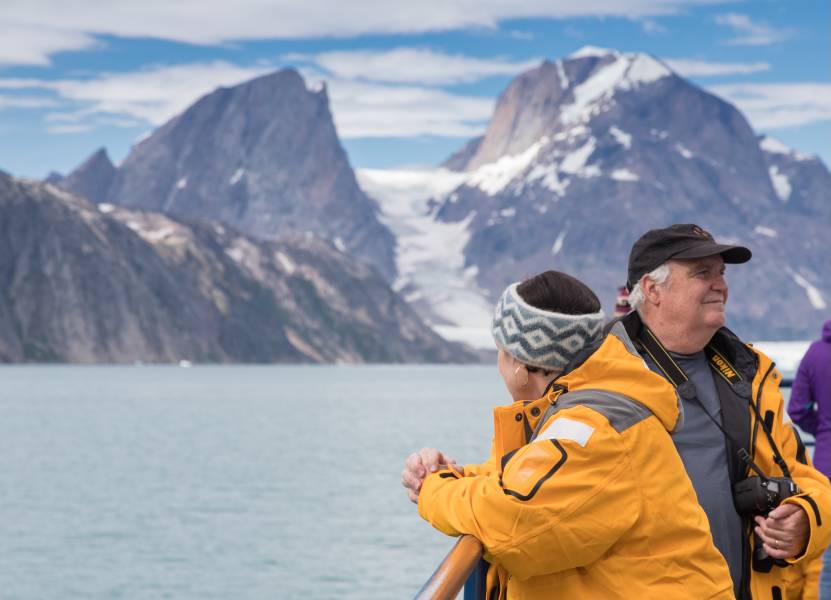 Southeast to West Greenland: Glaciers, Fjords and Viking History