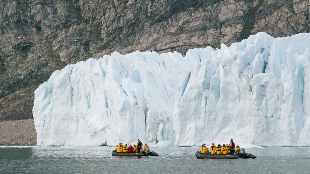 Southeast to West Greenland: Glaciers, Fjords and Viking History