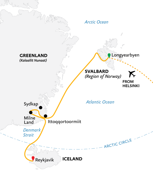 Three Arctic Islands: Iceland, Greenland, and Spitsbergen (2025)